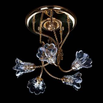 Люстра ArtGlass TULIP 01-CH-PB 